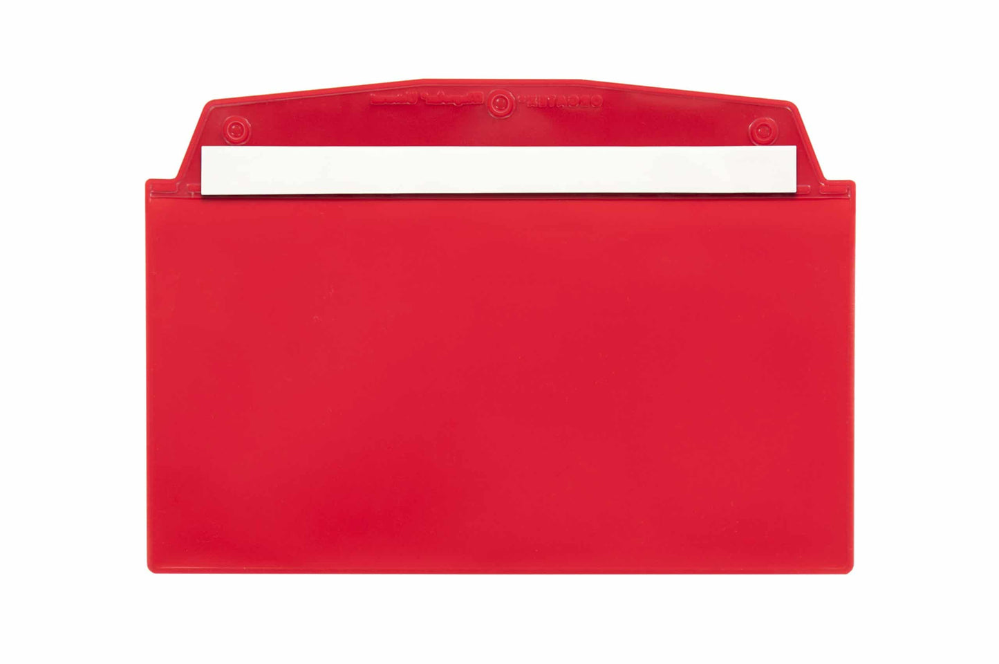 Visual Pocket With Single Adhesive Strip