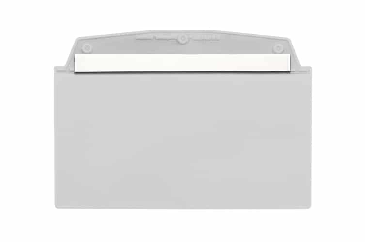 Visual Pocket With Single Adhesive Strip
