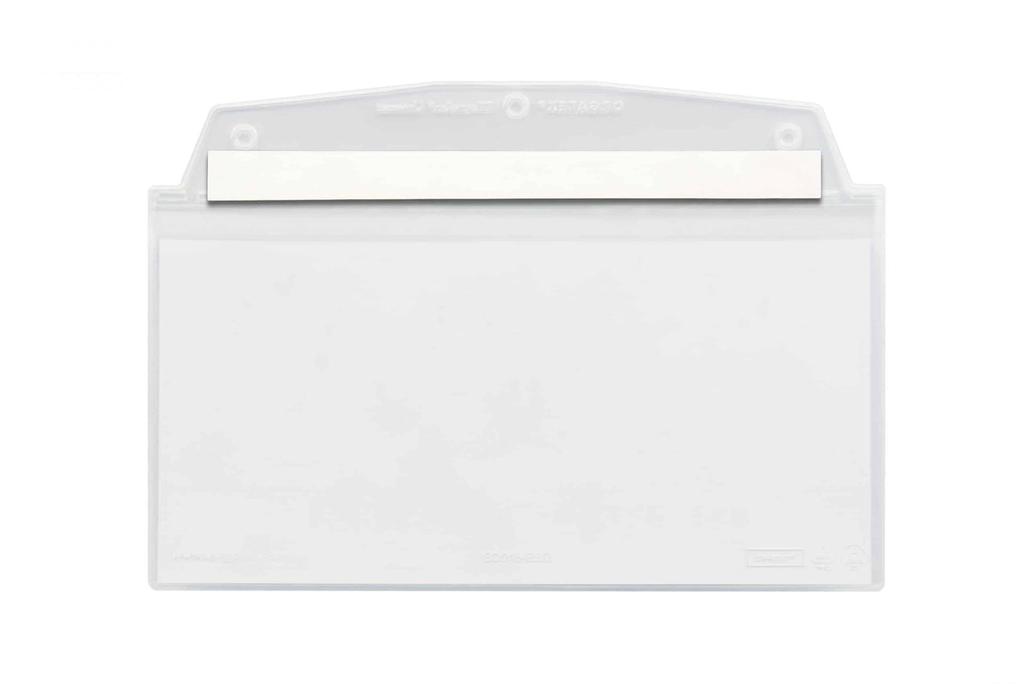 Visual Pocket With Single Adhesive Strip