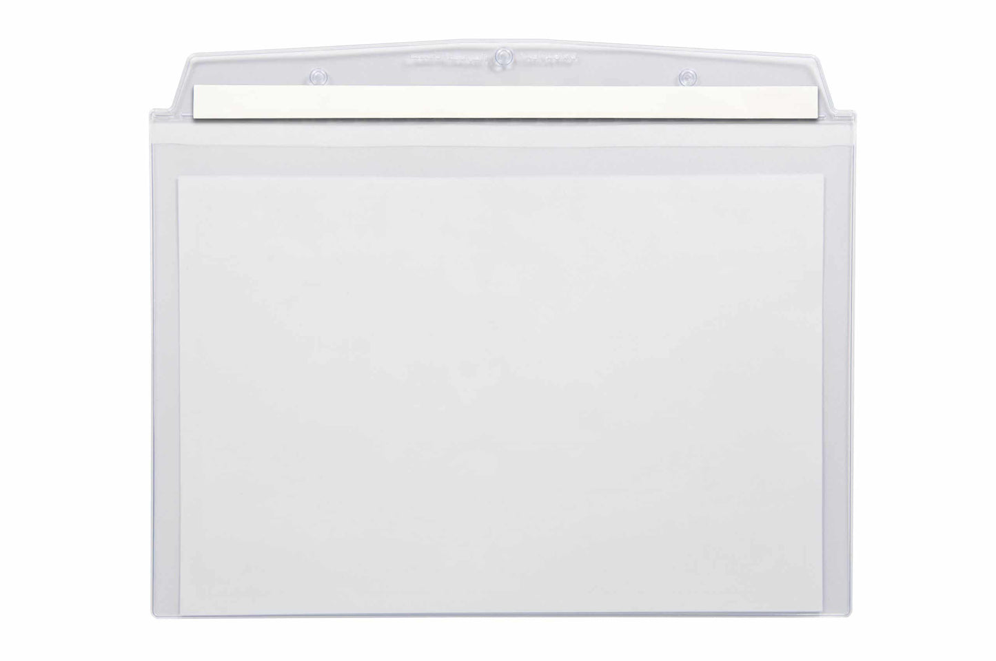 Visual Pocket With Single Adhesive Strip