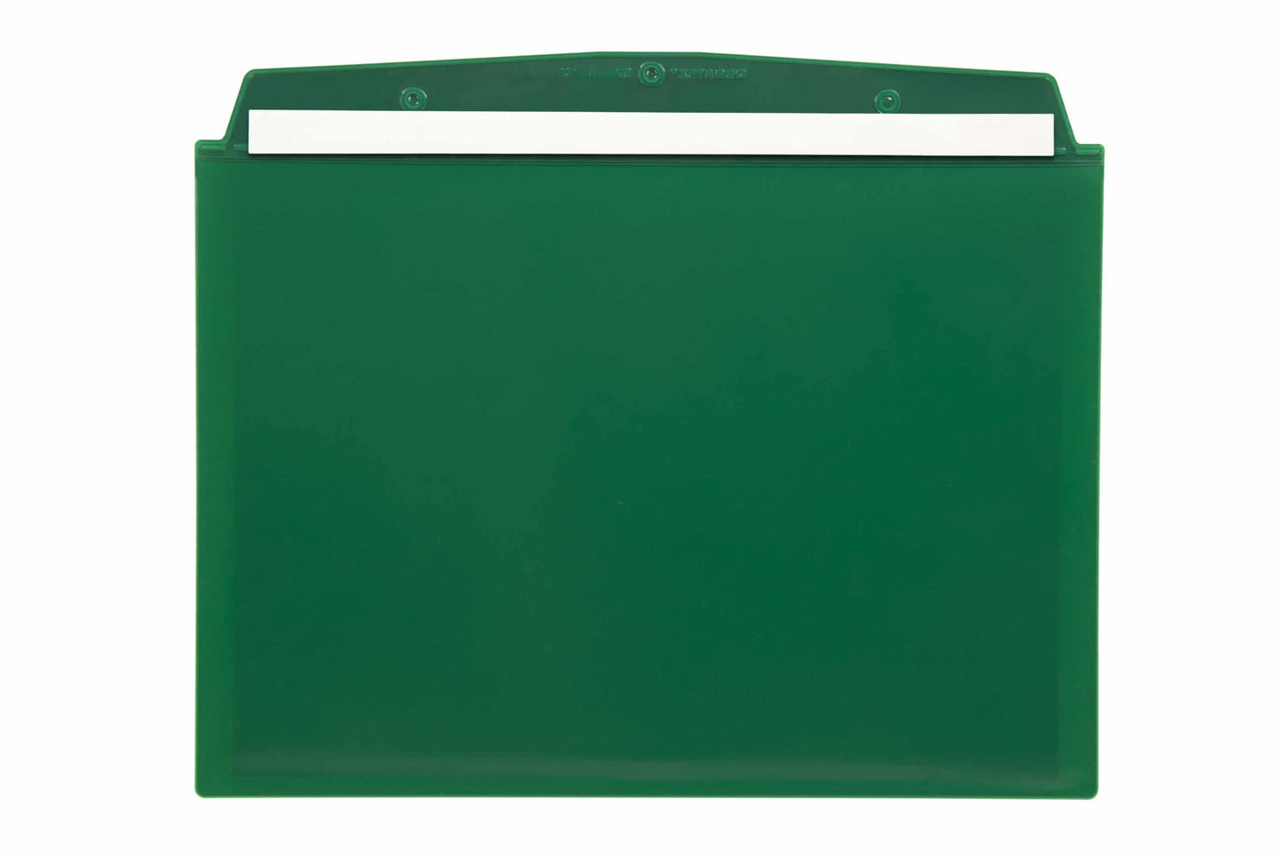 Visual Pocket With Single Adhesive Strip