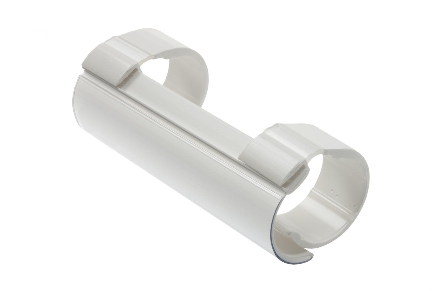 Flexible tube label holder