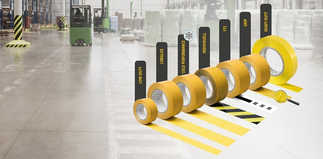 We’ve extended our range of floor marking tape