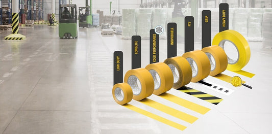 We’ve extended our range of floor marking tape