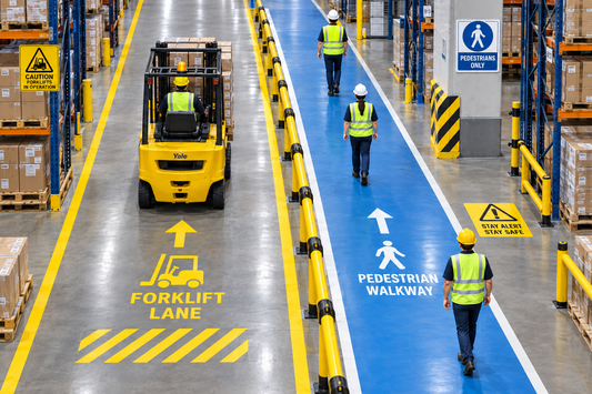Forklift Safety and Pedestrian Segregation: How to Keep Warehouse Traffic Safe