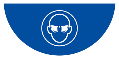 900X450 Sign Semi Circle