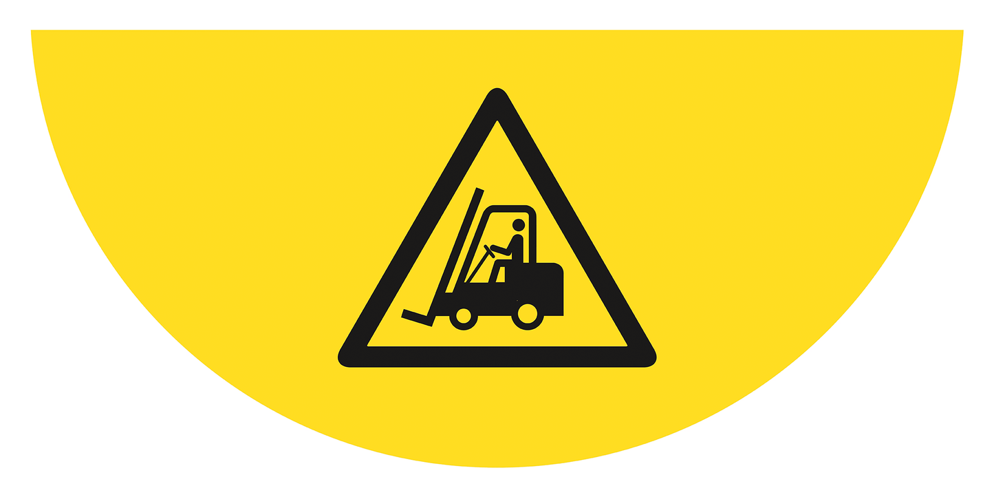 900X450 Sign Semi Circle