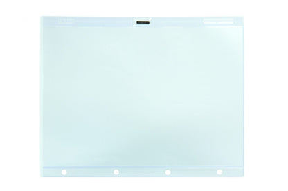 Flip-Mag document holders with adhesive edge and neodymium magnets