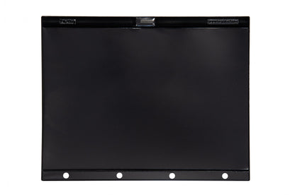 Flip-Mag document holders with adhesive edge and neodymium magnets