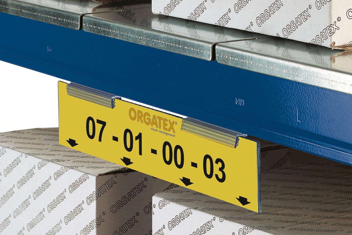 Flexlabel insert label holder - self-adhesive