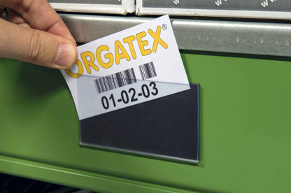 Insert label holder height 20mm