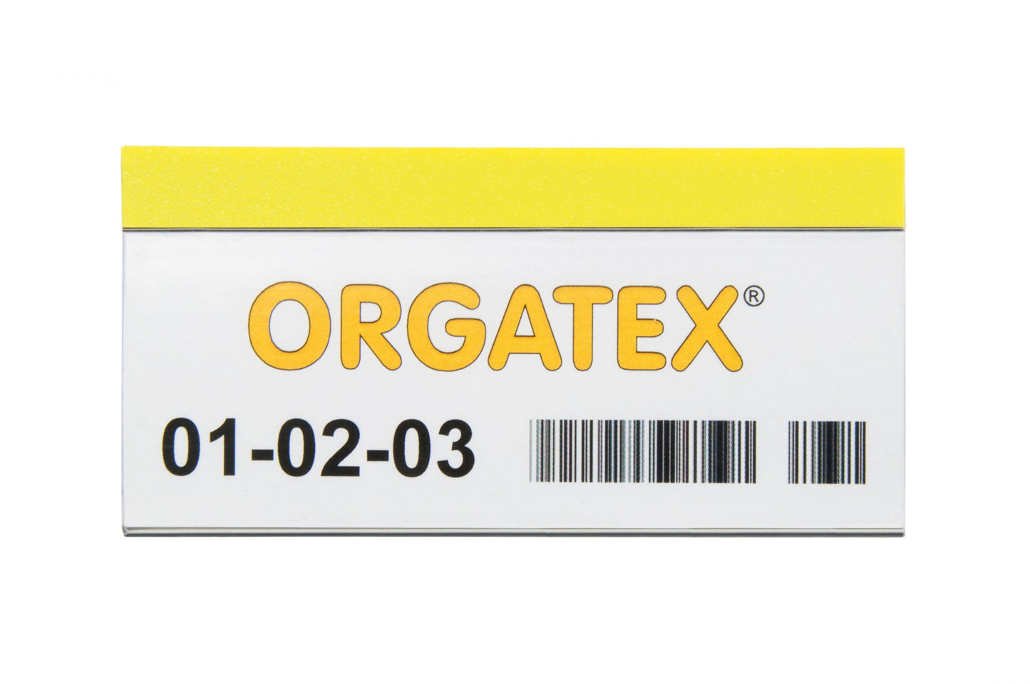 Colour magnetic insert label holder height 60mm