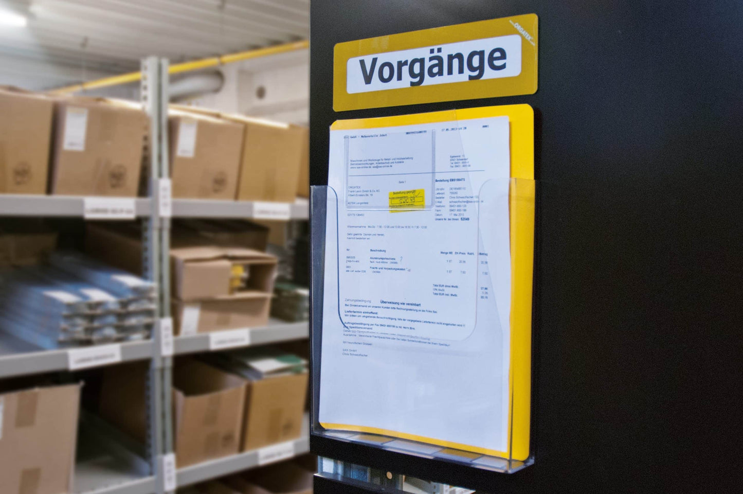 Kanban Box & Card Holder