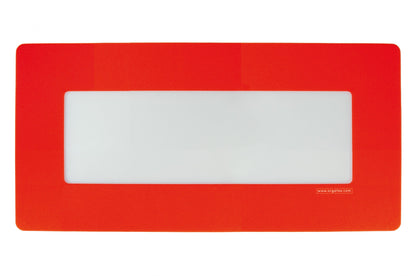 Square warehouse floor label holder