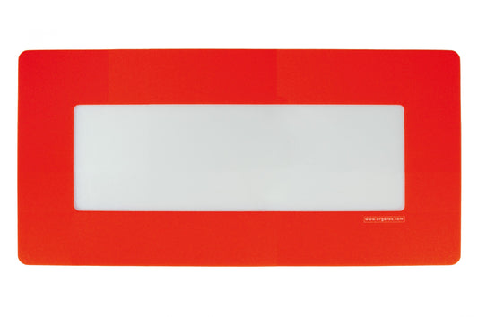 Square warehouse floor label holder