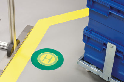 Warehouse Floor Label Holder - Circle