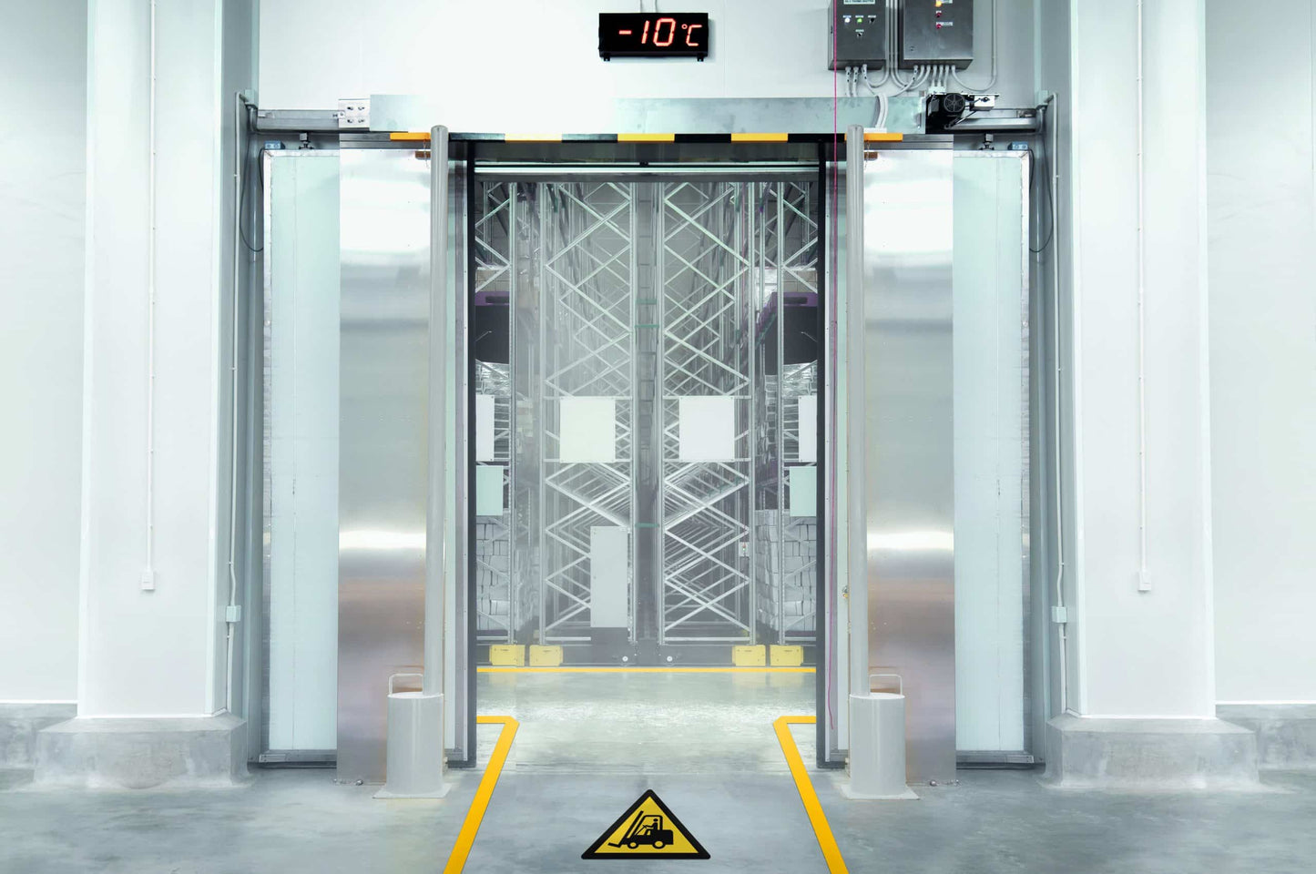 Warehouse Floor Label Holder - Cold Storage