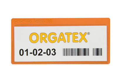 Label Top label holder with magnetic strip