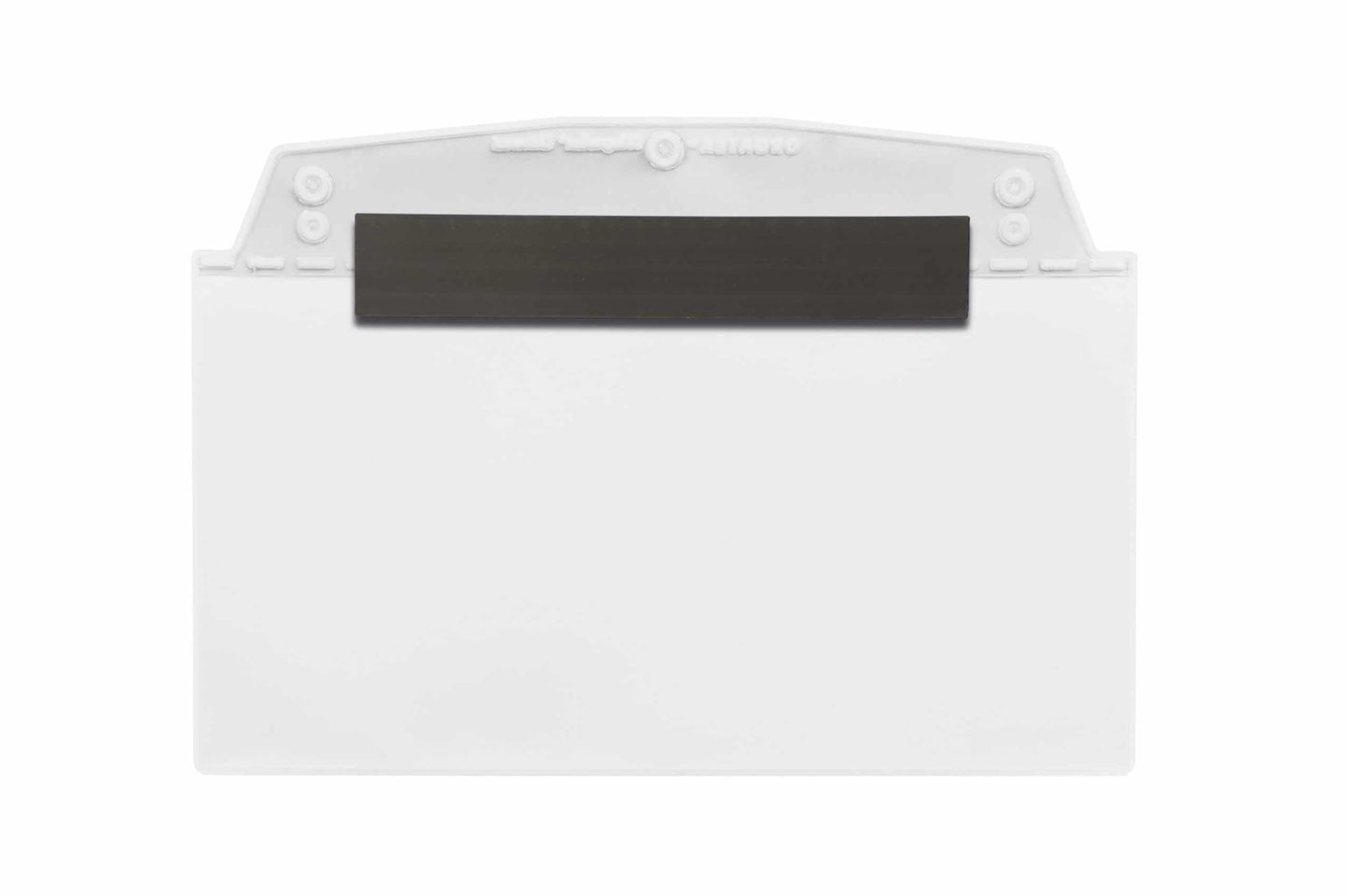 Visual Pocket With Single Magnetic Strip