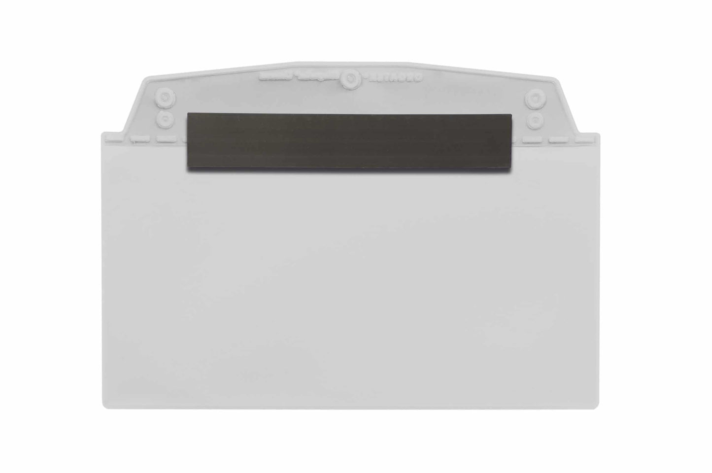 Visual Pocket With Single Magnetic Strip