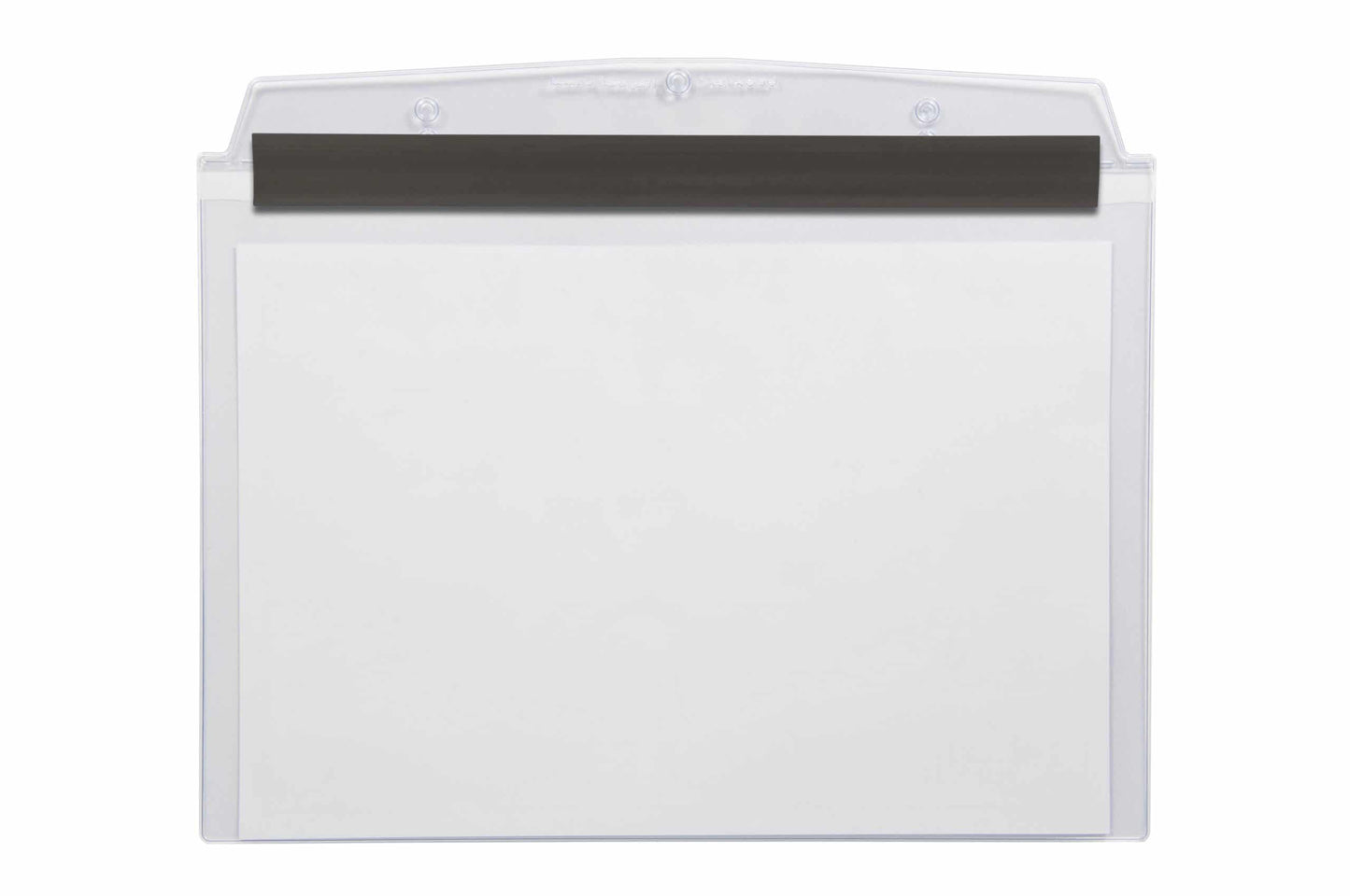 Visual Pocket With Single Magnetic Strip