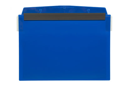 Visual Pocket With Magnetic Strip And Protective Flap