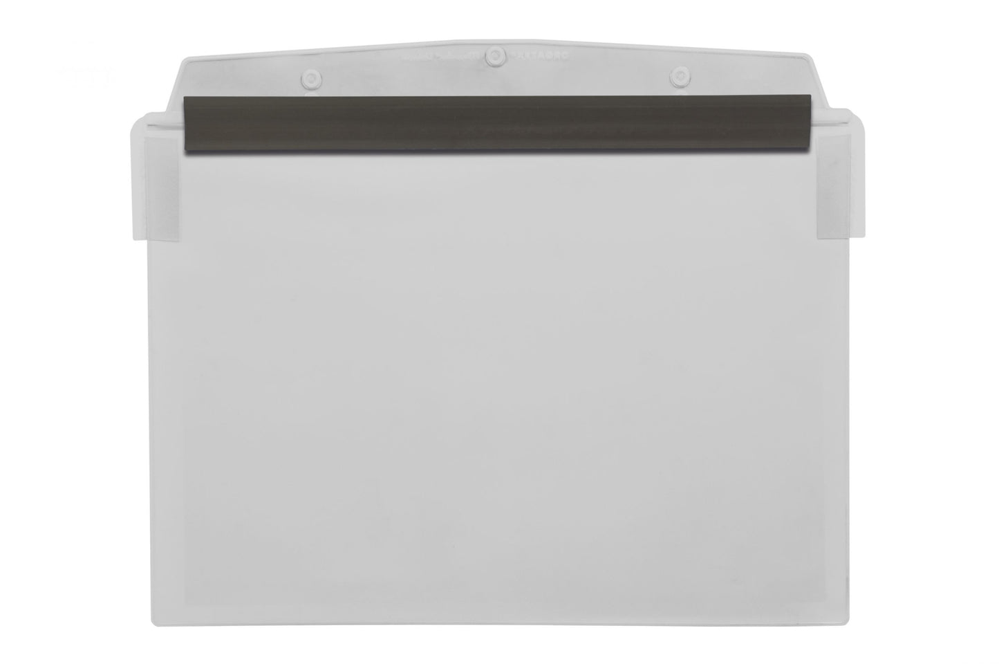 Visual Pocket With Magnetic Strip And Protective Flap