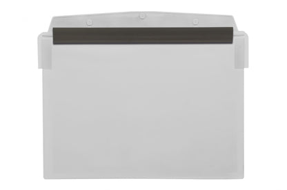 Visual Pocket With Magnetic Strip And Protective Flap