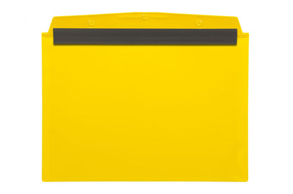 Visual Pocket With Single Magnetic Strip