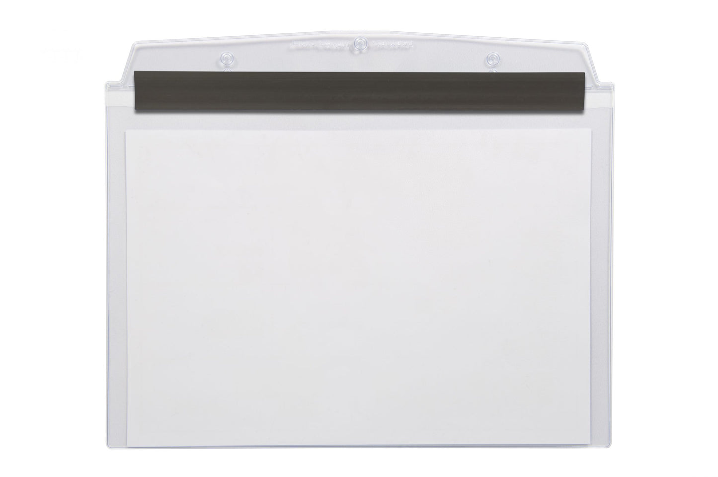 Visual Pocket With Single Magnetic Strip