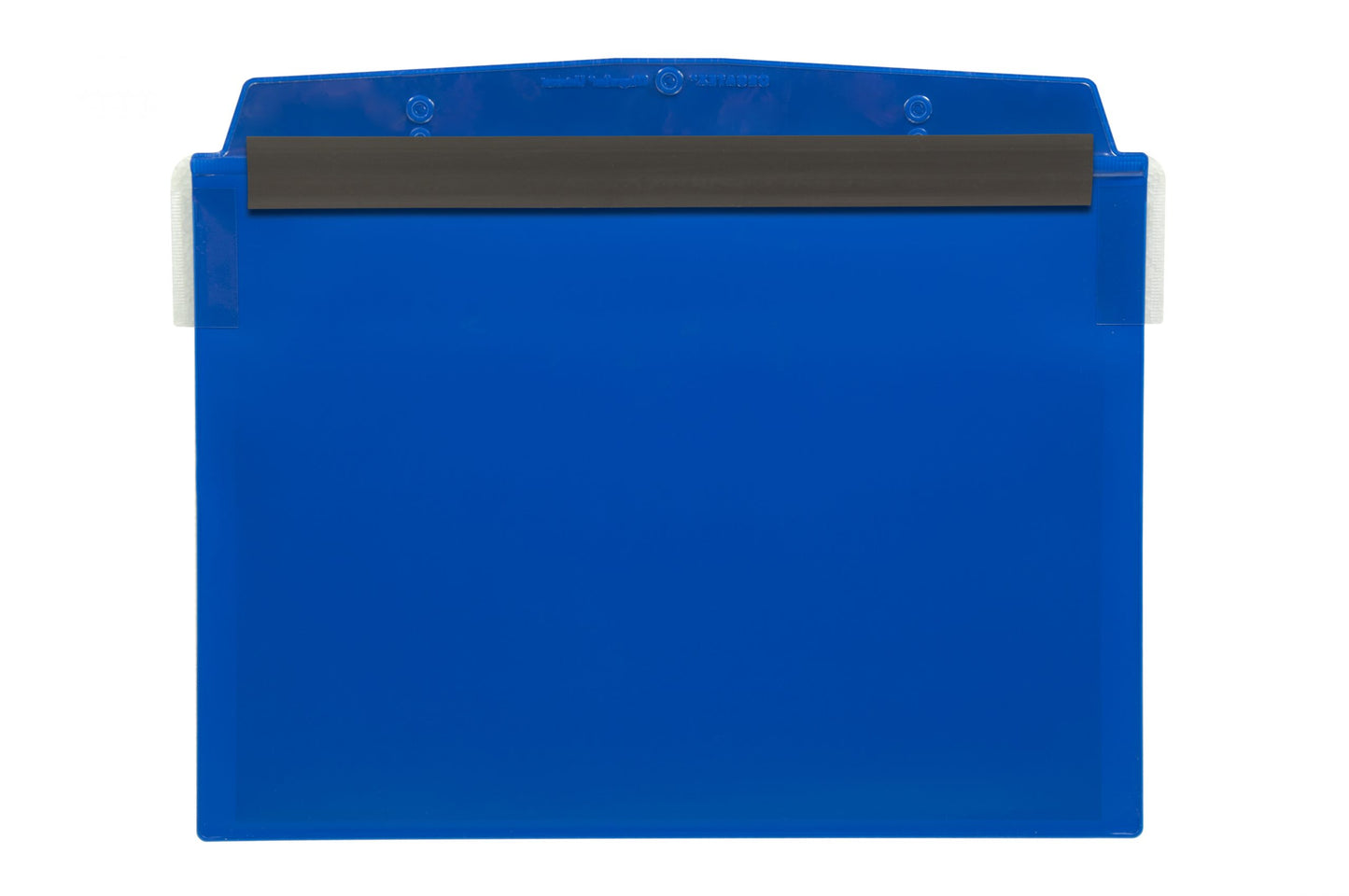 Visual Pocket With Magnetic Strip And Protective Flap