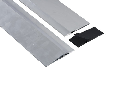 Aluminium parking slot rail