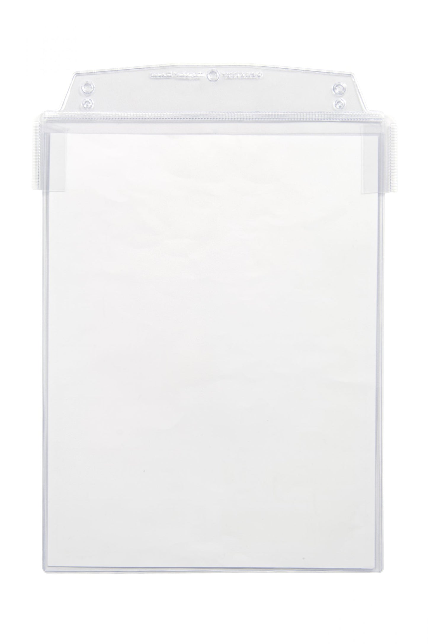Hanging Visual Pocket With Protective Flap