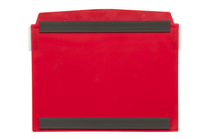 Visual Pocket With 2 Magnetic Strips And Protective Flap