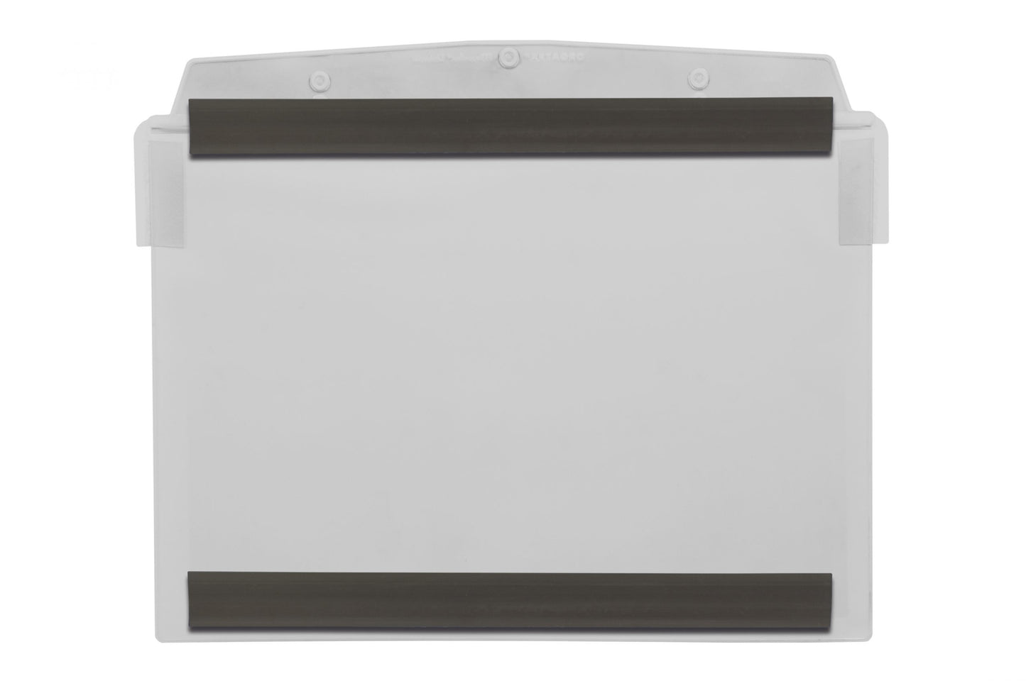 Visual Pocket With 2 Magnetic Strips And Protective Flap