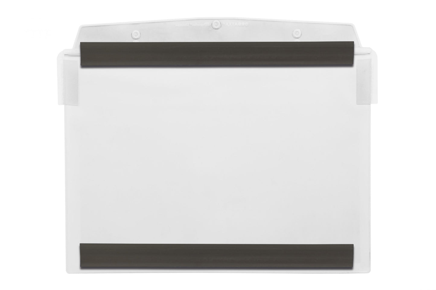 Visual Pocket With 2 Magnetic Strips And Protective Flap