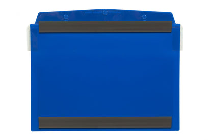 Visual Pocket With 2 Magnetic Strips And Protective Flap