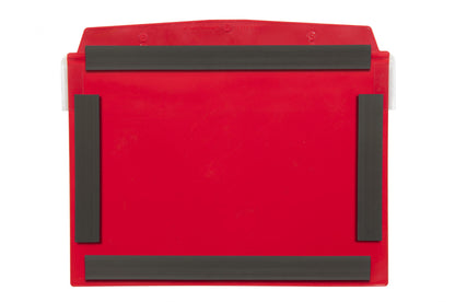 Visual Pocket with 4 Magnetic Strips and Protective Flap