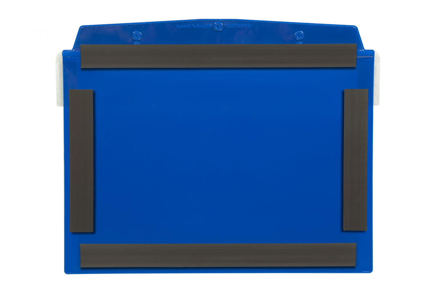 Visual Pocket with 4 Magnetic Strips and Protective Flap