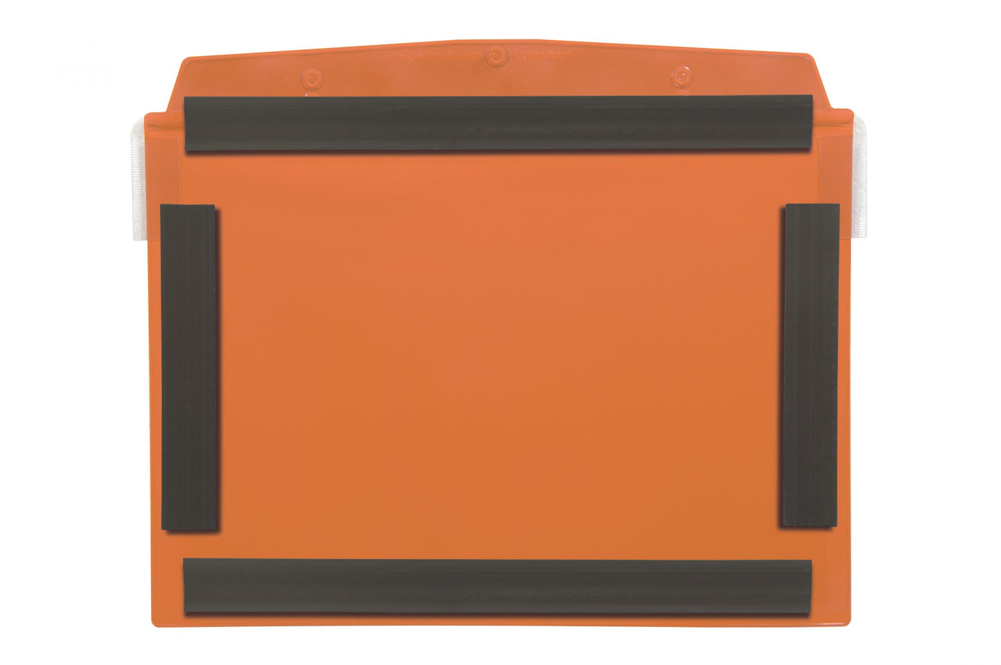Visual Pocket with 4 Magnetic Strips and Protective Flap