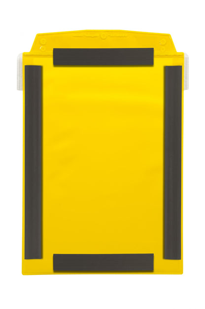 Visual Pocket with 4 Magnetic Strips and Protective Flap