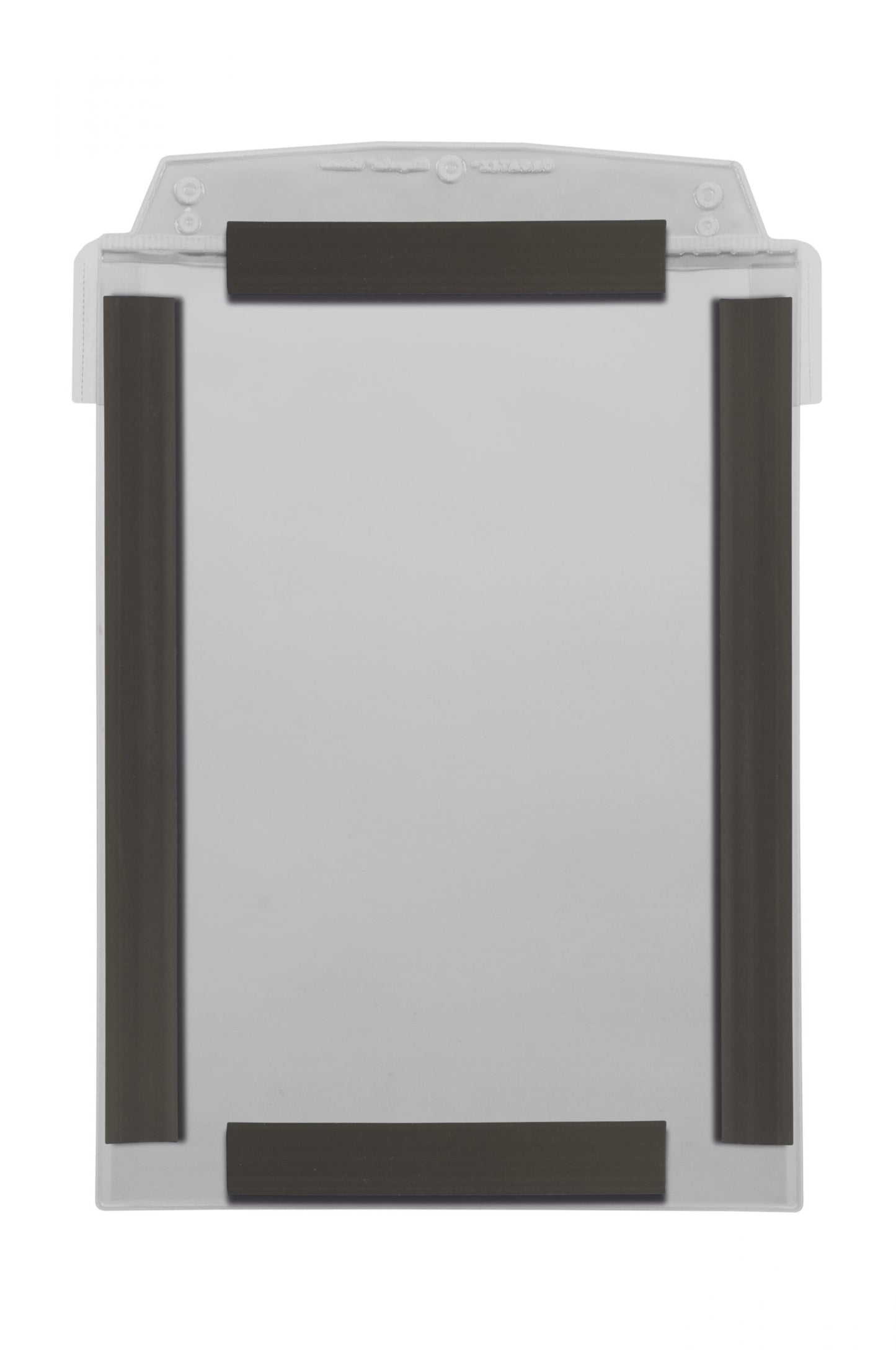 Visual Pocket with 4 Magnetic Strips and Protective Flap