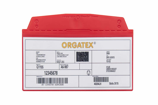Visual Pocket With Single Adhesive Strip