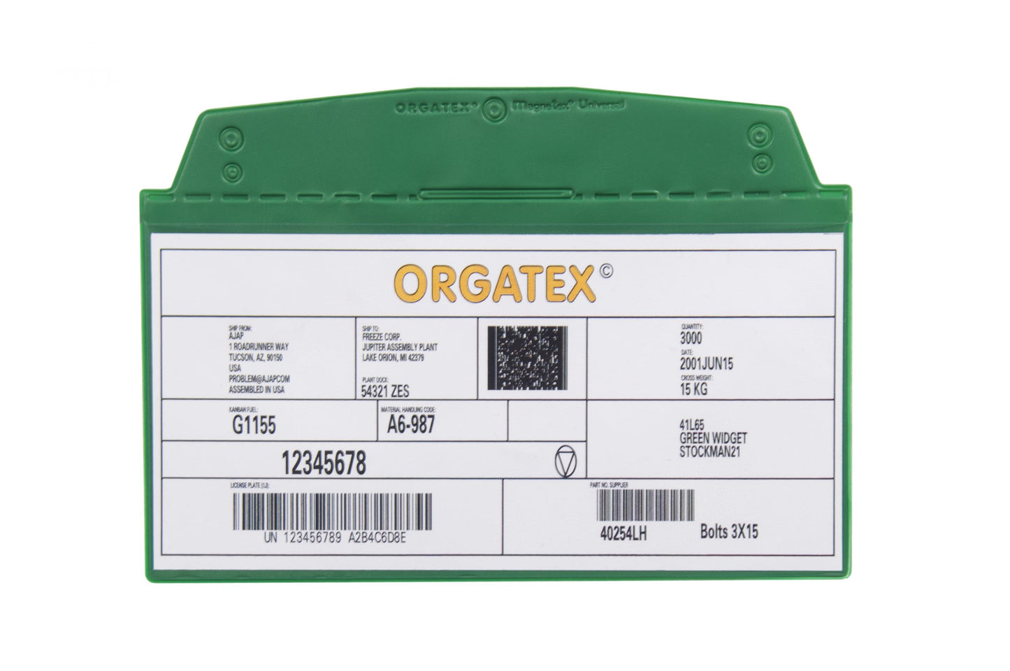 Visual Pocket Full Magnetic Surface With Magnetic Strip