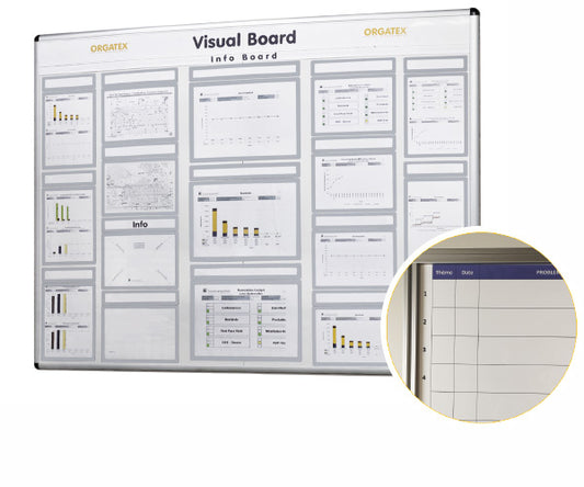 Wall Mounted Visual Board - 1000mm
